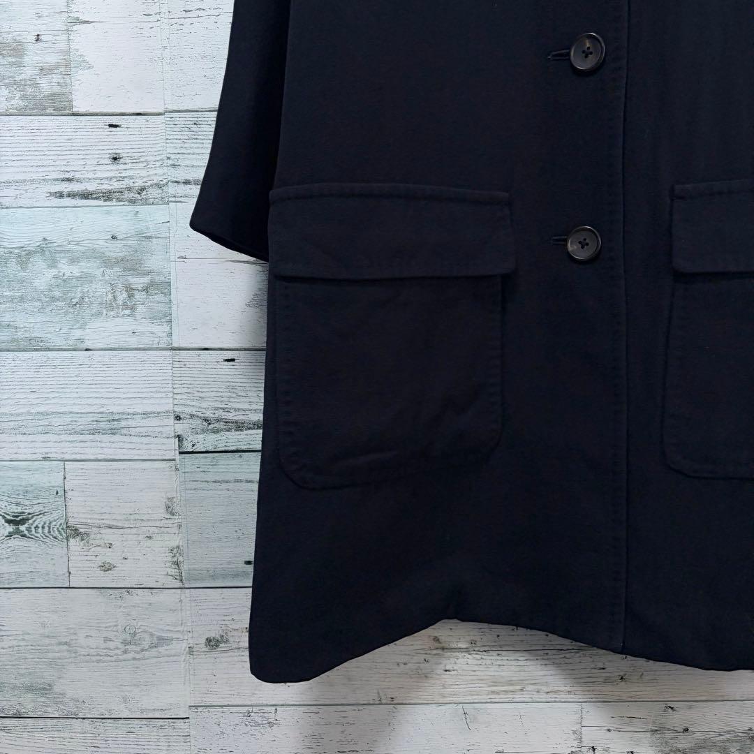 マーガレットハウエル　ワイドシルエットウールチェスターコート　ナチュラル系