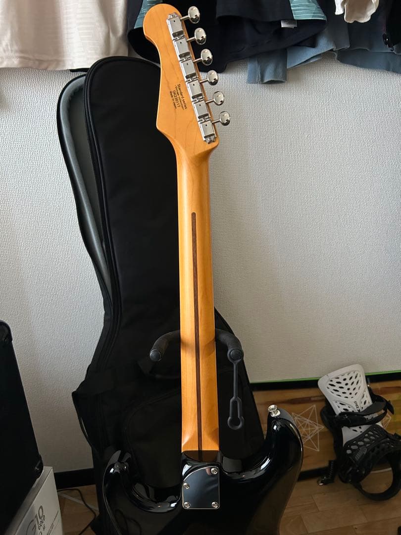 エレキギター ブラック history その他付属品付き