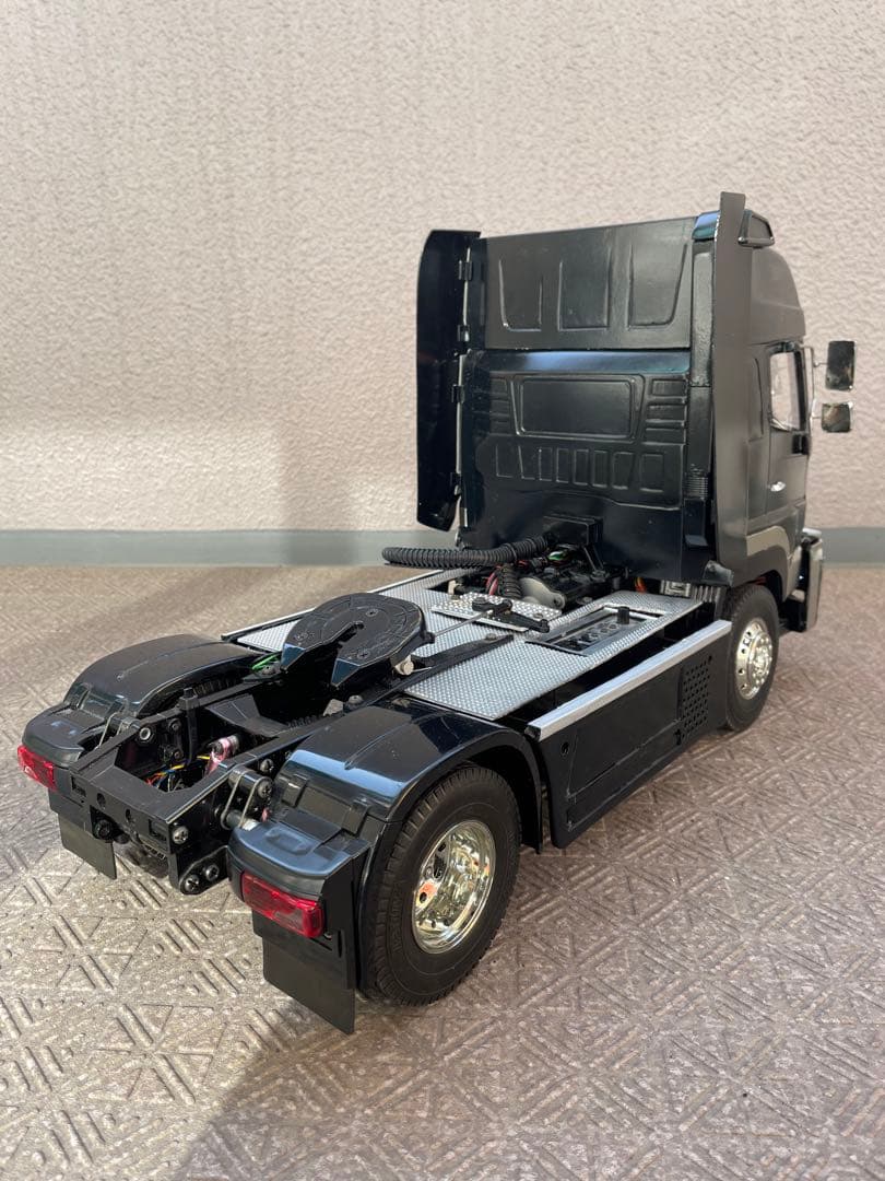 タミヤ 1/14 17プロフィア 20ft海コンシャーシ　フルオぺ　トレーラー