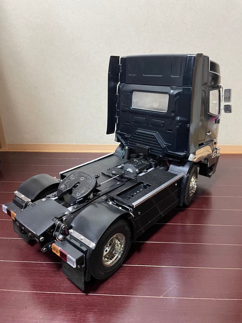 タミヤ 1/14 17プロフィア 20ft海コンシャーシ　フルオぺ　トレーラー