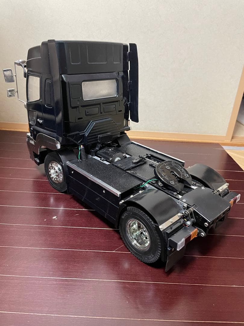 タミヤ 1/14 17プロフィア 20ft海コンシャーシ　フルオぺ　トレーラー