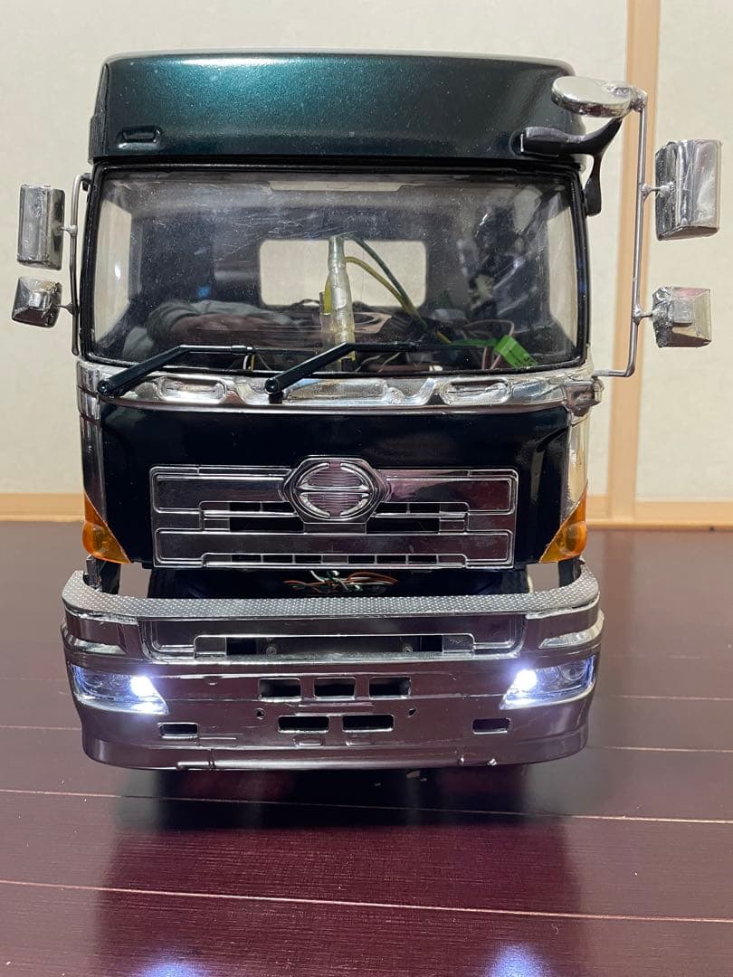 タミヤ 1/14 17プロフィア 20ft海コンシャーシ　フルオぺ　トレーラー