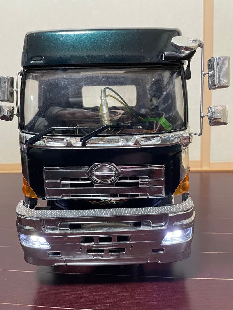 タミヤ 1/14 17プロフィア 20ft海コンシャーシ　フルオぺ　トレーラー