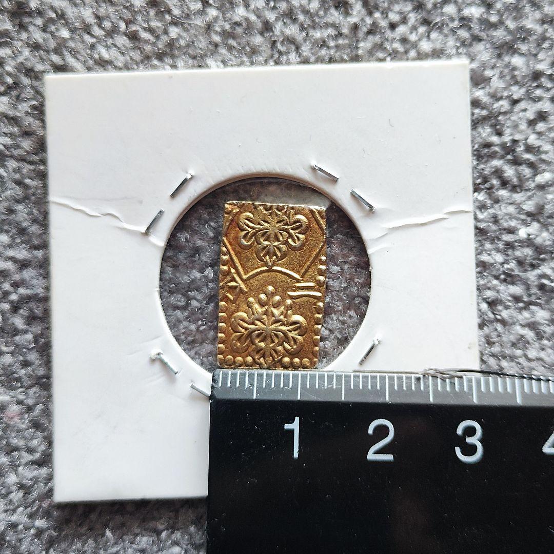 【古銭　明治二分金】