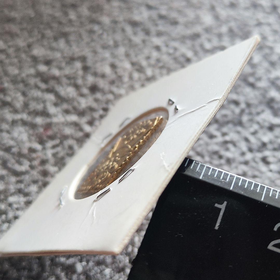 【古銭　明治二分金】