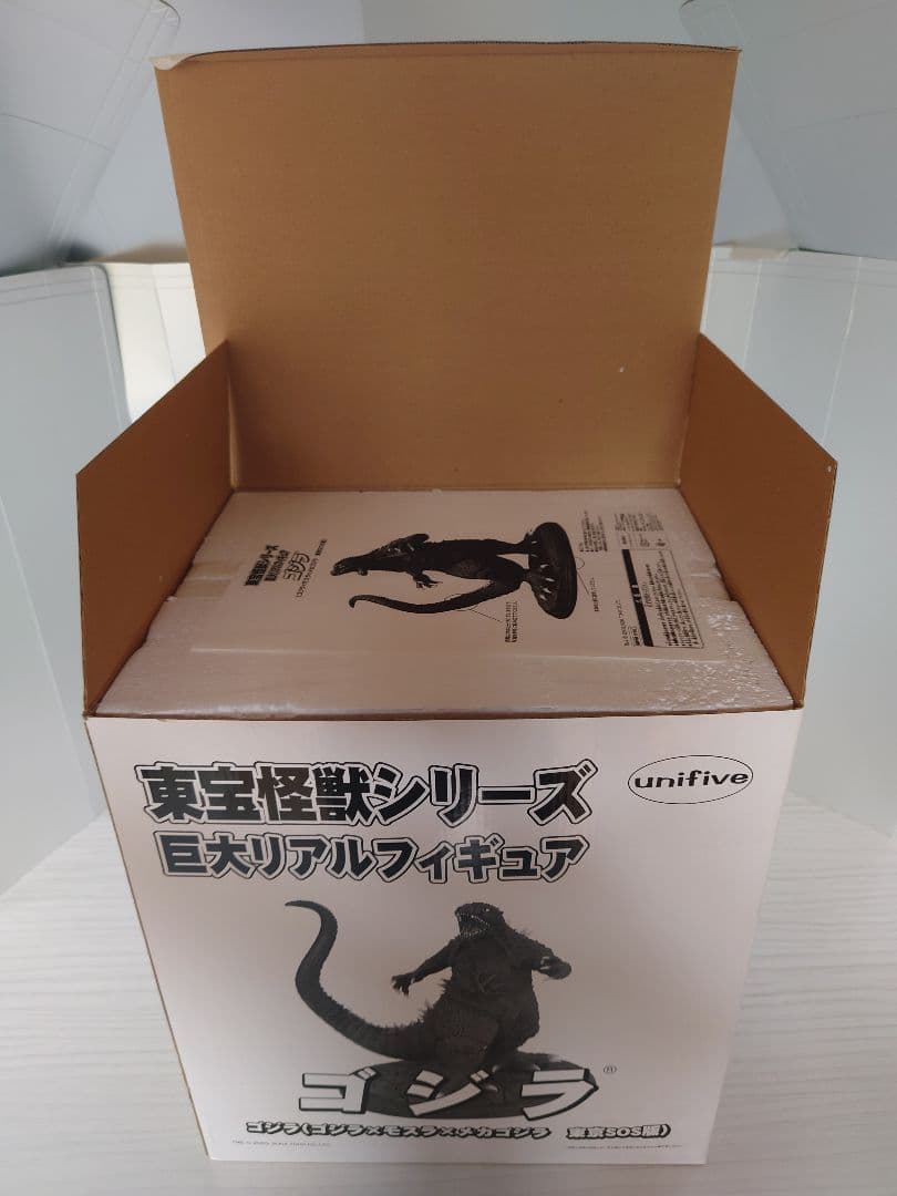 東宝怪獣シリーズ 巨大リアルフィギュア　ゴジラ 東京SOS版　ポリストーン製
