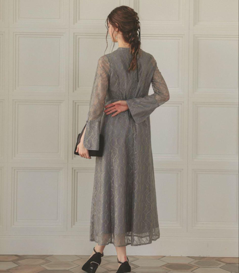 Dorry Doll ロングスリーブレースドレス