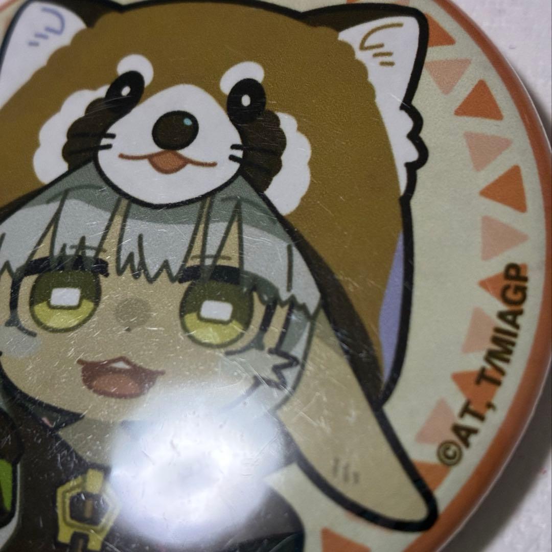 d*3様 メイドインアビス 群馬サファリパーク ナナチ 缶バッジ