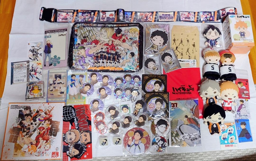 ハイキュー!! キャラクターグッズセット