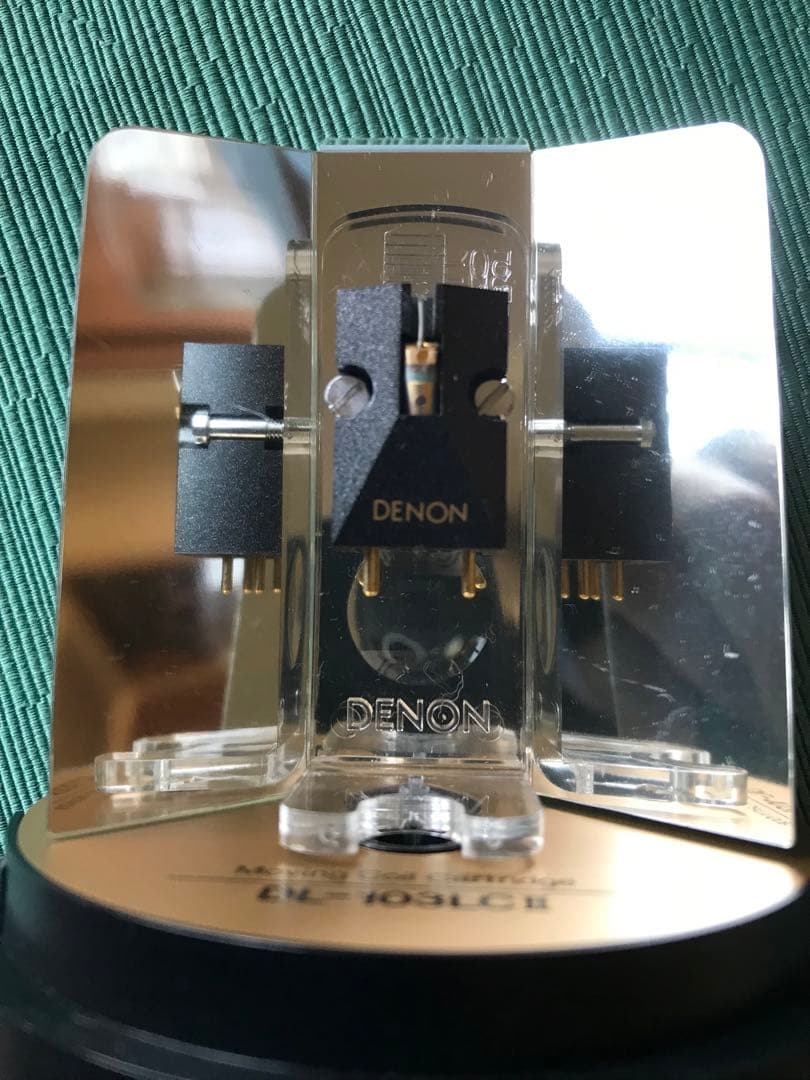 DENON MCカートリッジ DL-103LCⅡ 針カバー付き 音質良好美品　Ⅱ