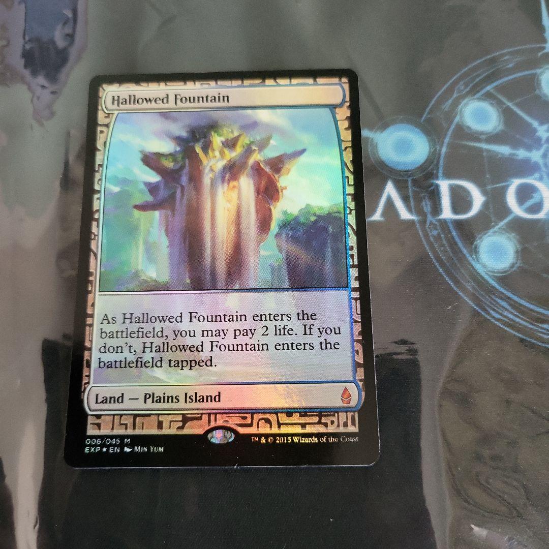 《神聖なる泉/Hallowed Fountain》[EXP] 土地R