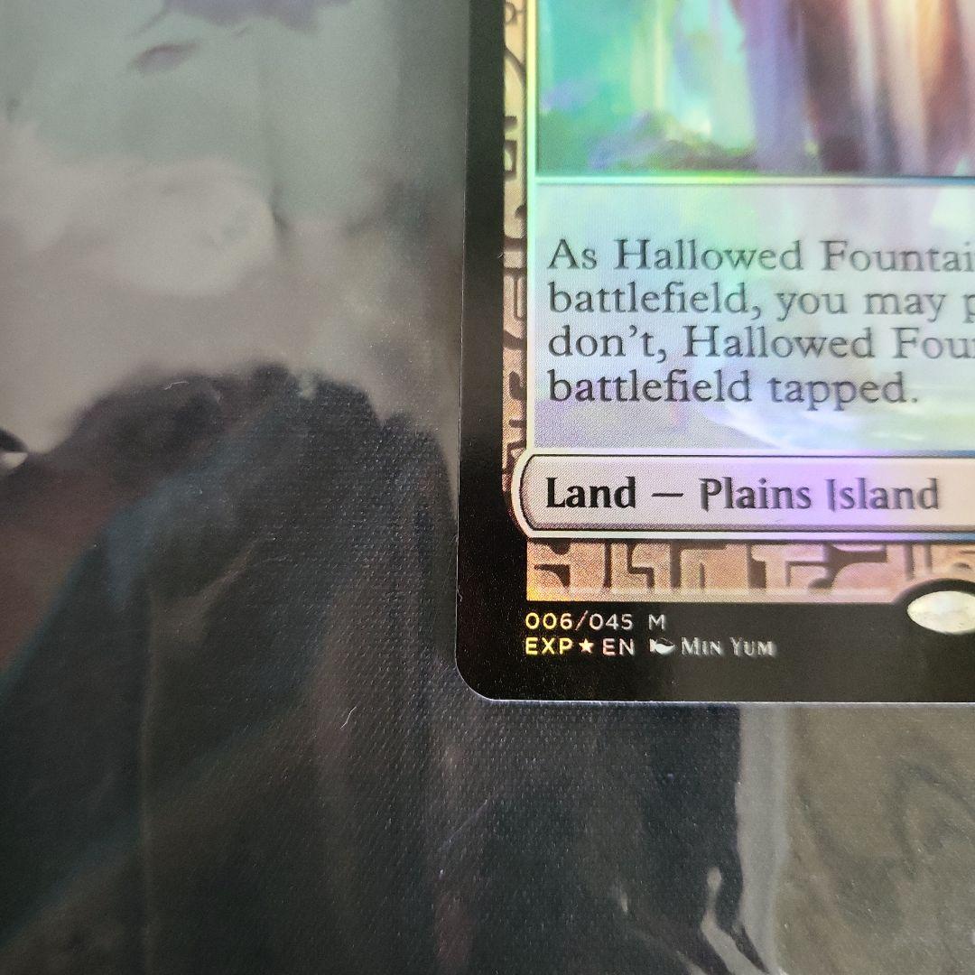 《神聖なる泉/Hallowed Fountain》[EXP] 土地R