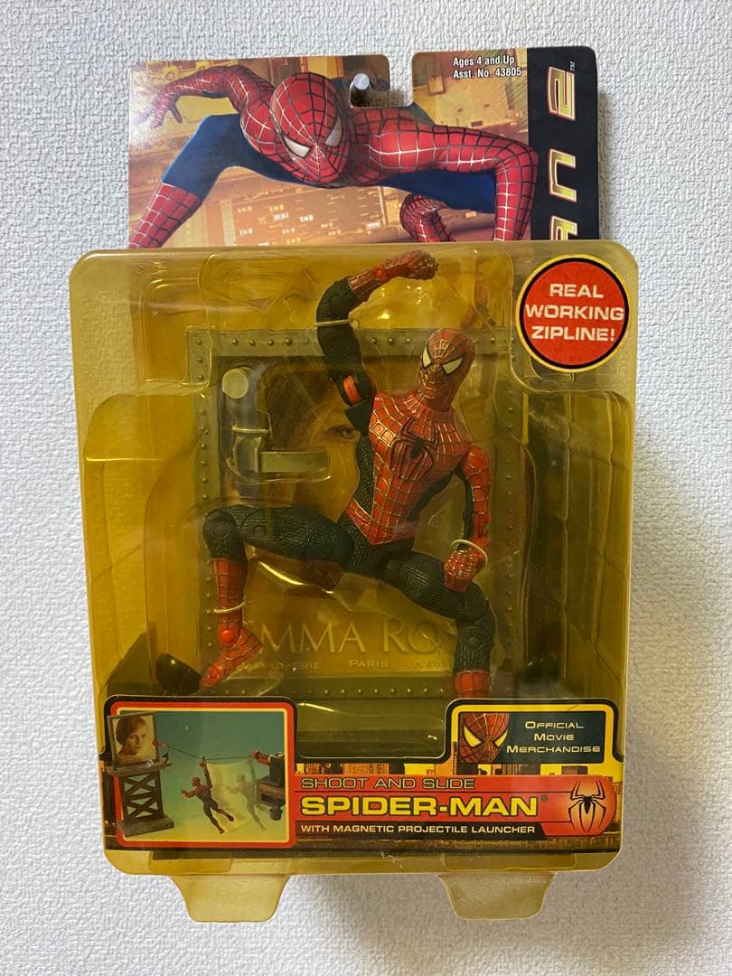 スパイダーマン2 6インチ toybiz トイビズSHOOTAND SLIDE