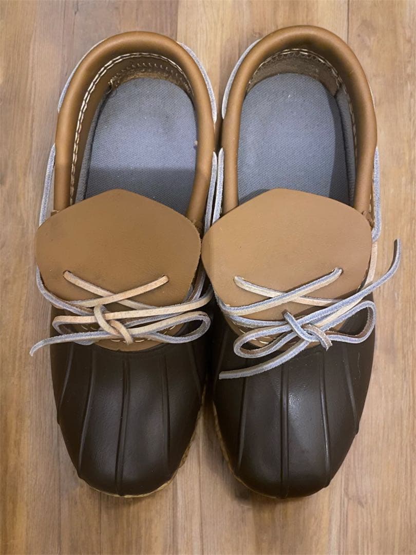 米国製 L.L.BEAN LLビーン ビーンブーツ ラバーモカシン US8 美品