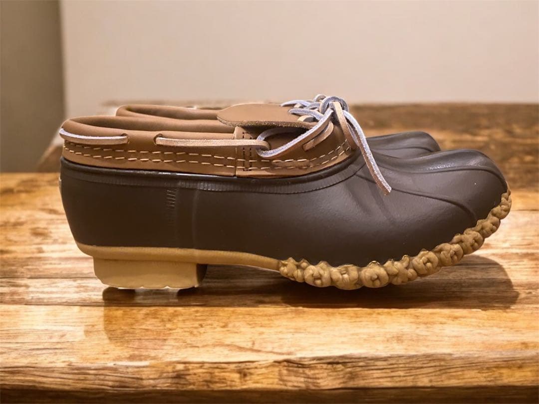 米国製 L.L.BEAN LLビーン ビーンブーツ ラバーモカシン US8 美品