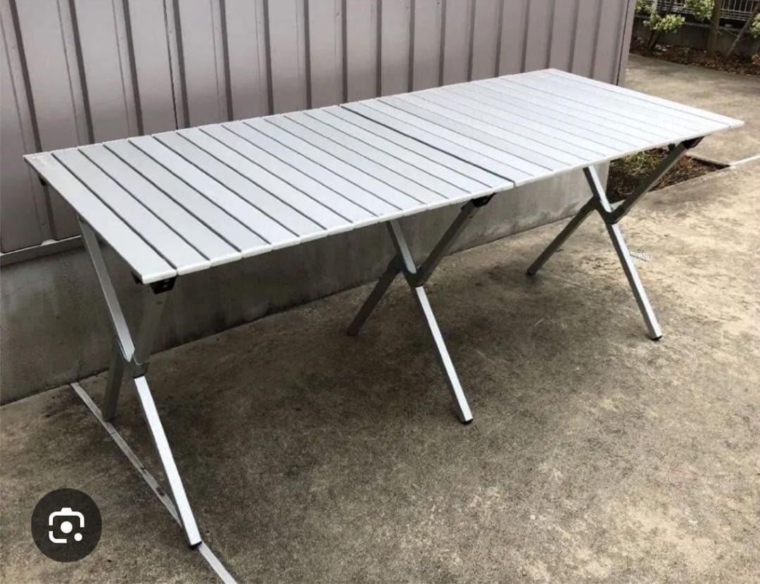 Colemanアルミ製折りたたみテーブル　大型/8人用