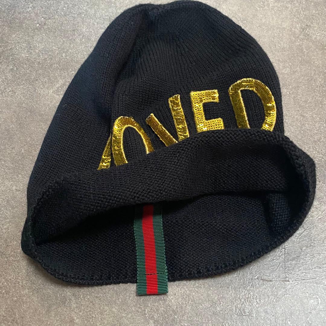 GUCCI LOVEDニット帽