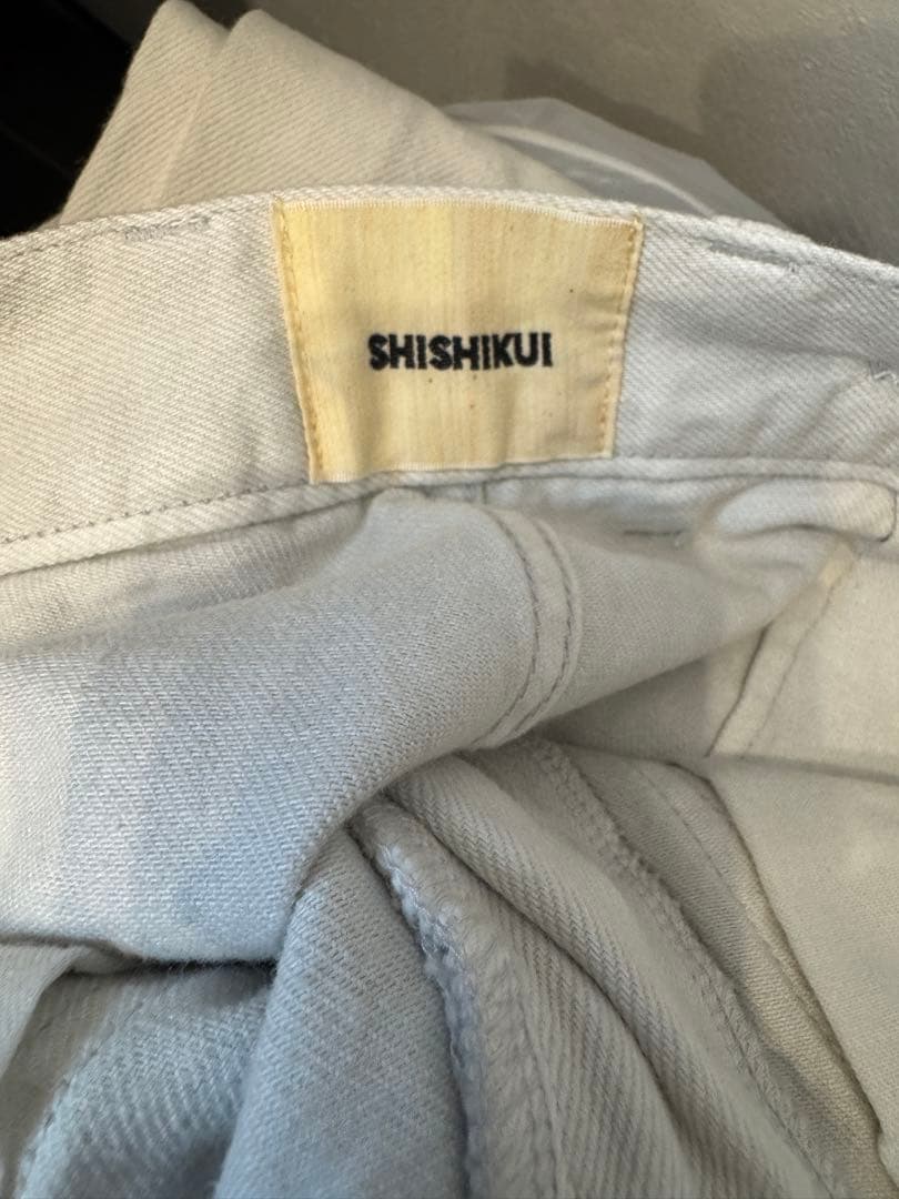 shishikui ペインターパンツ　オフホワイト　34