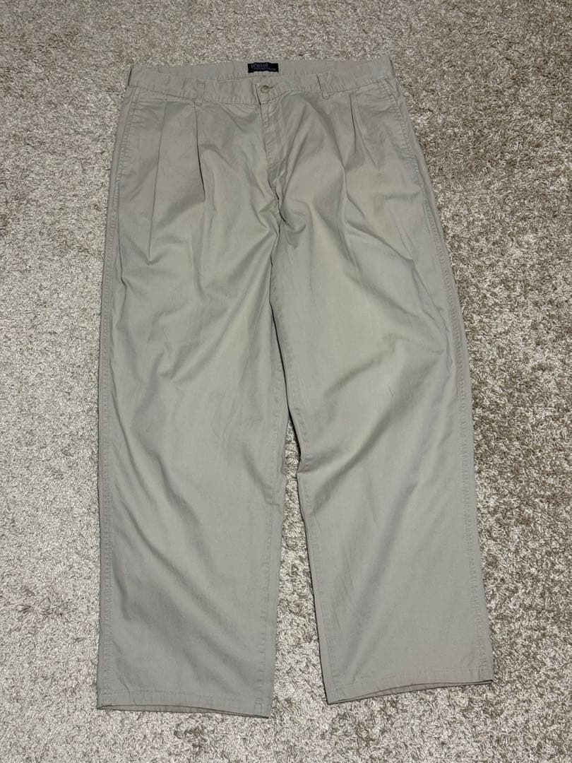 90s 初期タグ ポロチノ Polo by Ralph Lauren チノパンツ