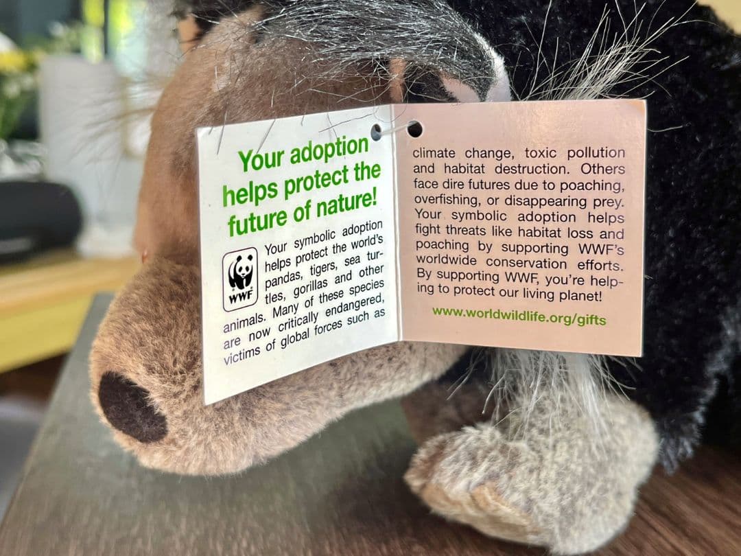 WWF Binturong ビントロング 58cm ぬいぐるみ 本体