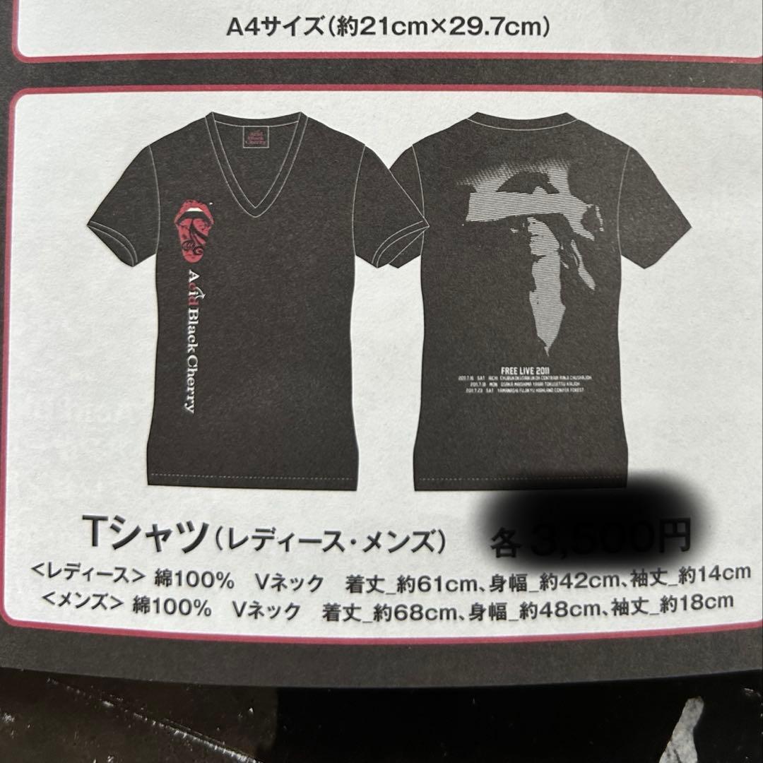 Acid Black Cherry 新品Tシャツ　レディースサイズ