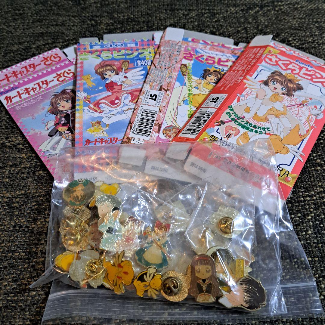 カードキャプターさくら さくらピンズ 28個セット 箱付き 食玩 当時物