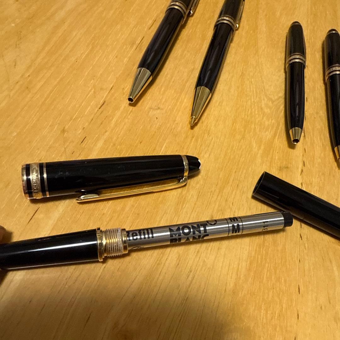 モンブラン　ボールペン　シャーペン　マイスターシュテュッククラシック ６本