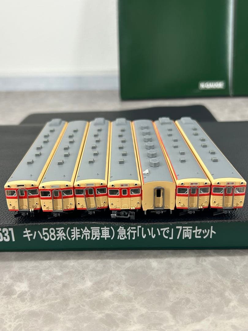 KATO 10-1531.1532 キハ58系 非冷房車 急行 ざおう いいで