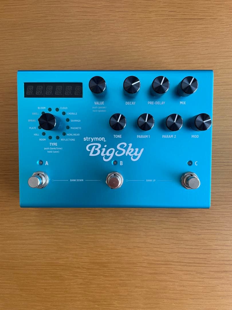 Strymon BigSky リバーブ エフェクター