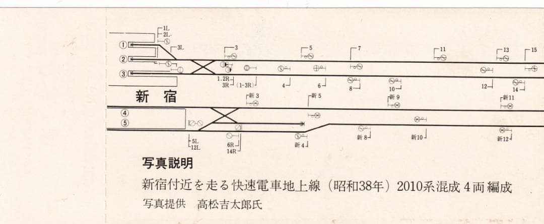京王帝都電鉄　新宿ー笹塚　複々線開通記念乗車券（昭和53年）