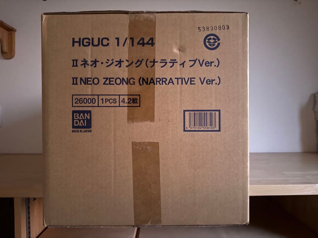 【未組立】 HG II ネオ・ジオング（ナラティブVer.）