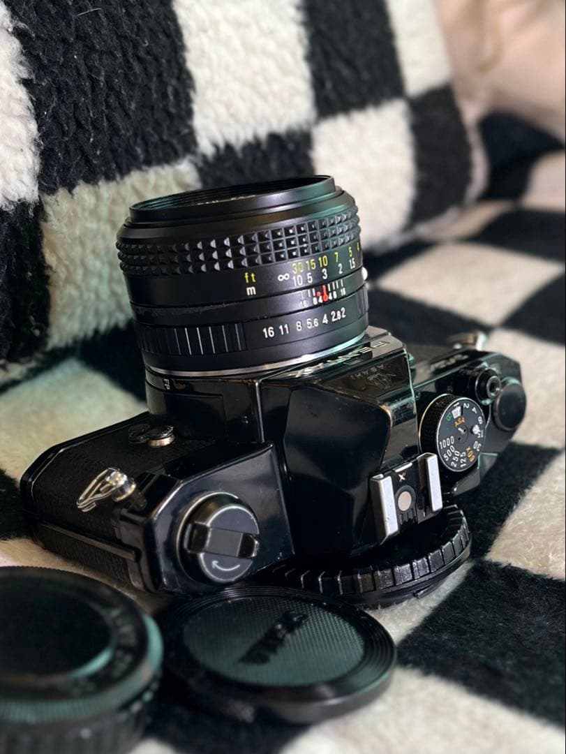 PENTAX MX ブラック レンズ XR RIKENON 50mm f2