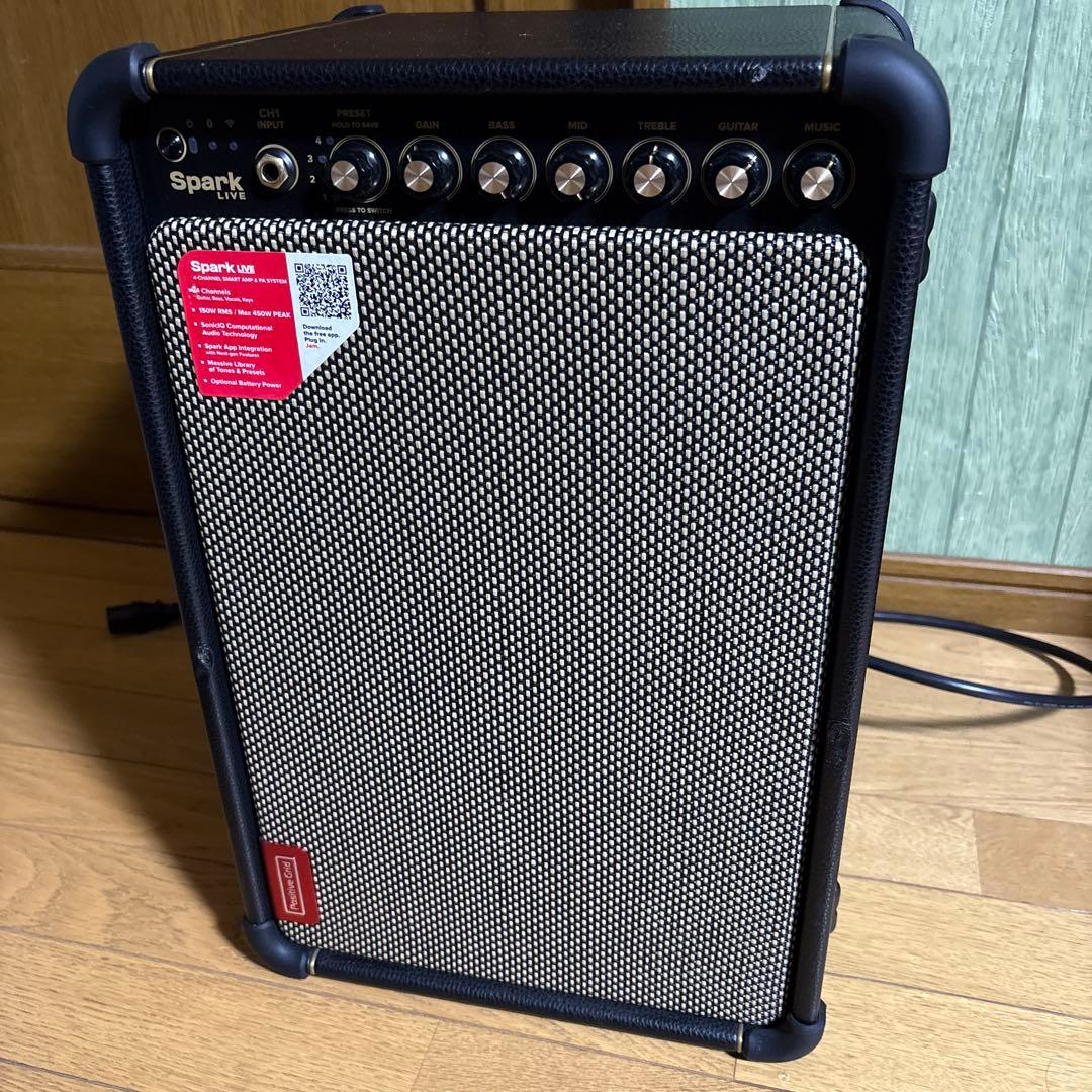 ポジティブグリッドspark Live