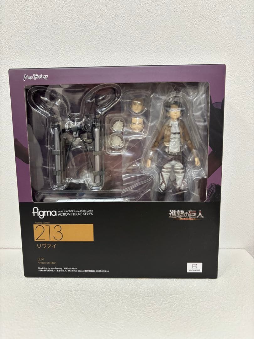 figma 213 リヴァイ フィギュア 新品未開封