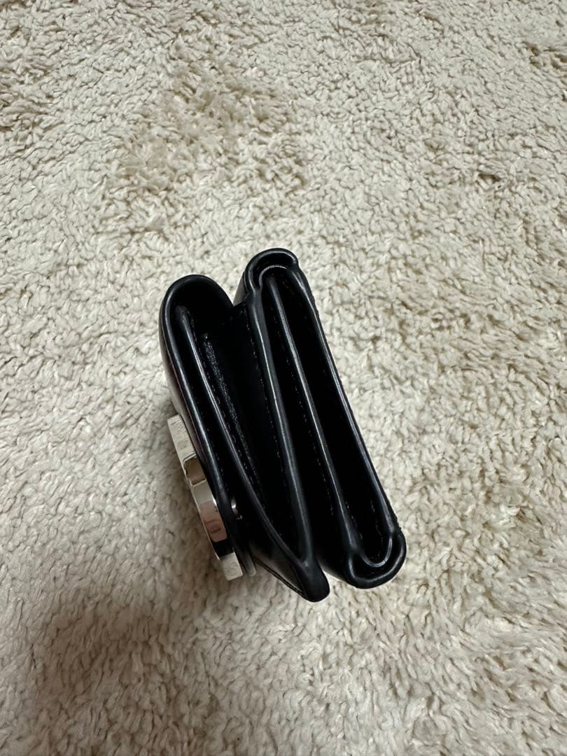 DIESEL 黒 三つ折り財布