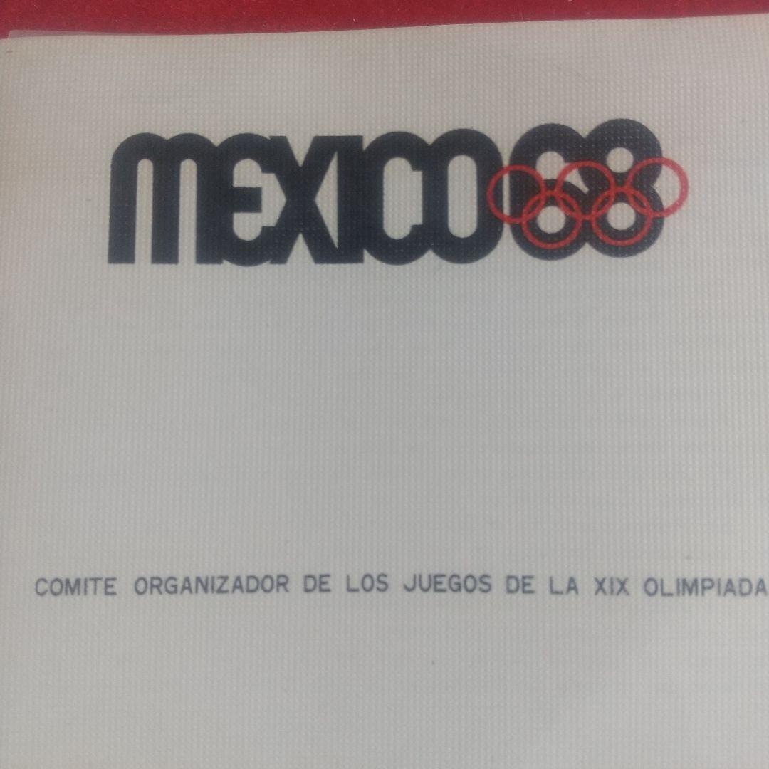 T*N様 純銀製プレート メキシコオリンピック 1968年 記念メダル