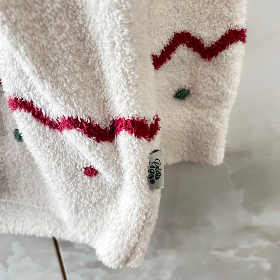 ジェラートピケHOLIDAYクマ柄ノルディックジャガードプルオーバー　パンツ　F