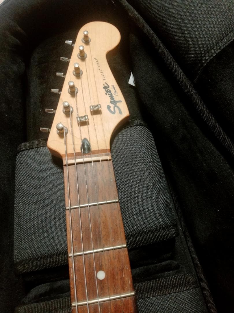 軽量 Squier stratocaster 1H bullet 1ハム 鳴良