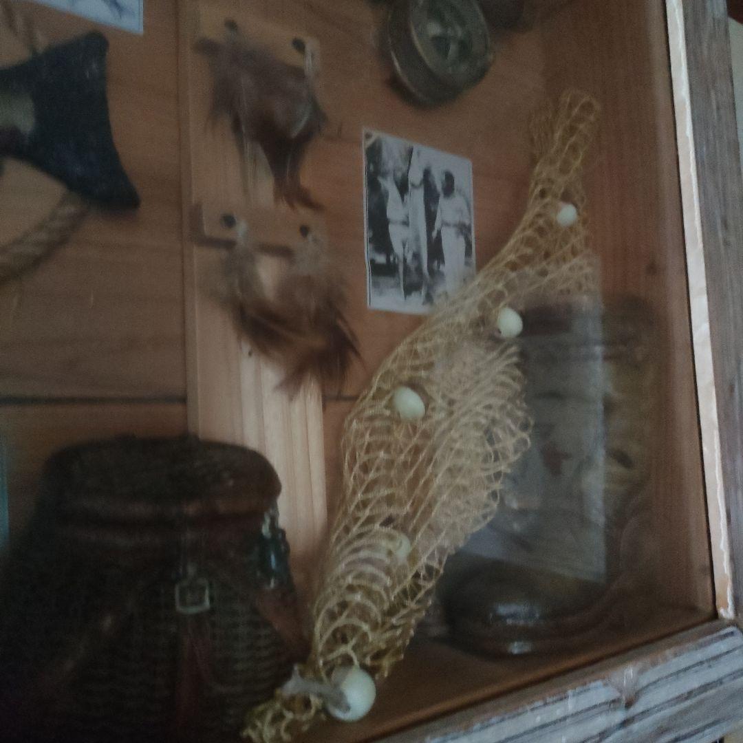 ☆インテリアフィッシング　木製額縁 オブジェ カントリー雑貨