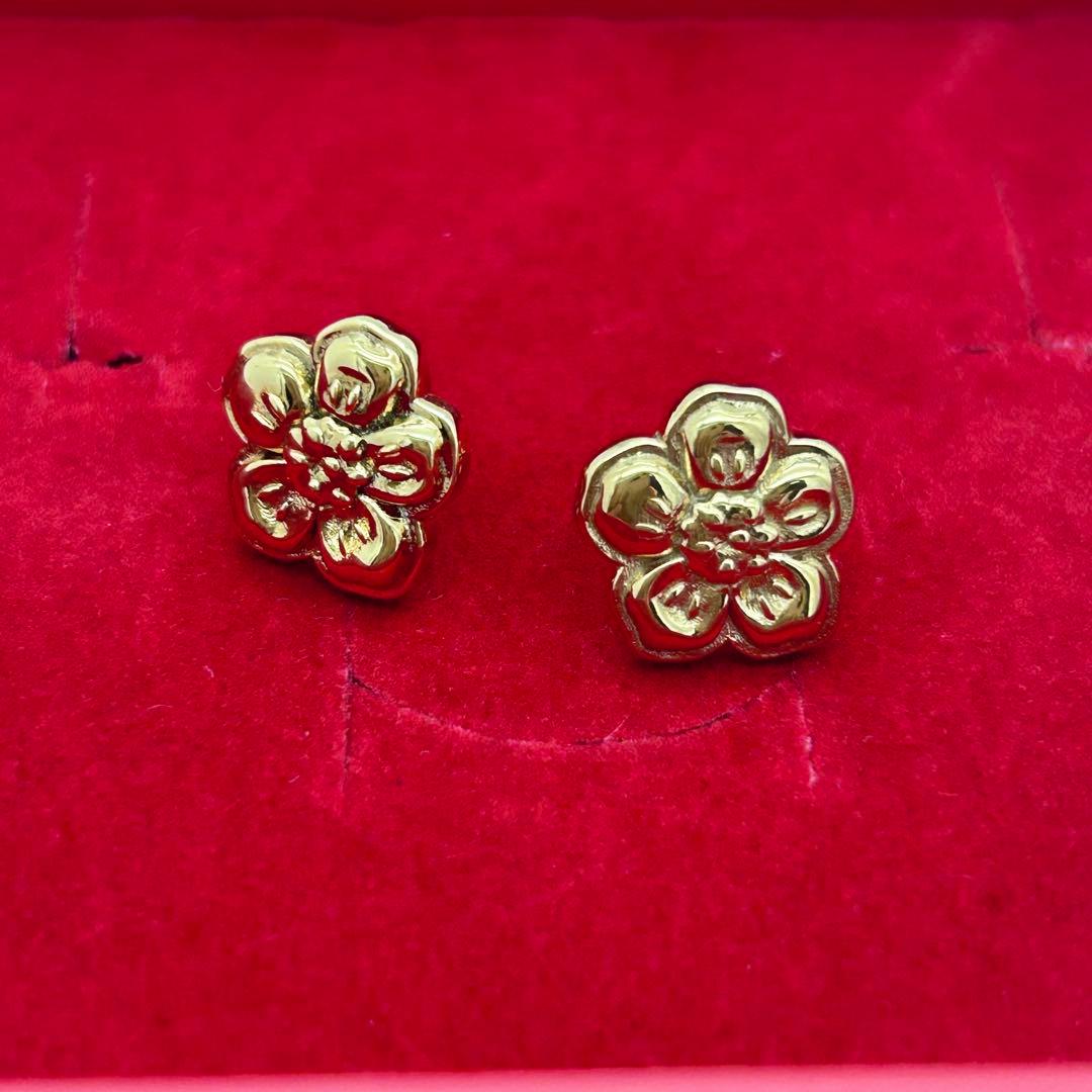 美品✨現行品✨30800円KENZO ケンゾー BOKE Flower ピアス