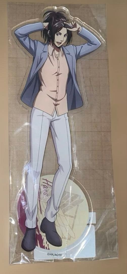 進撃の巨人　アクリルスタンド　ハンジ　待ち合わせ　l