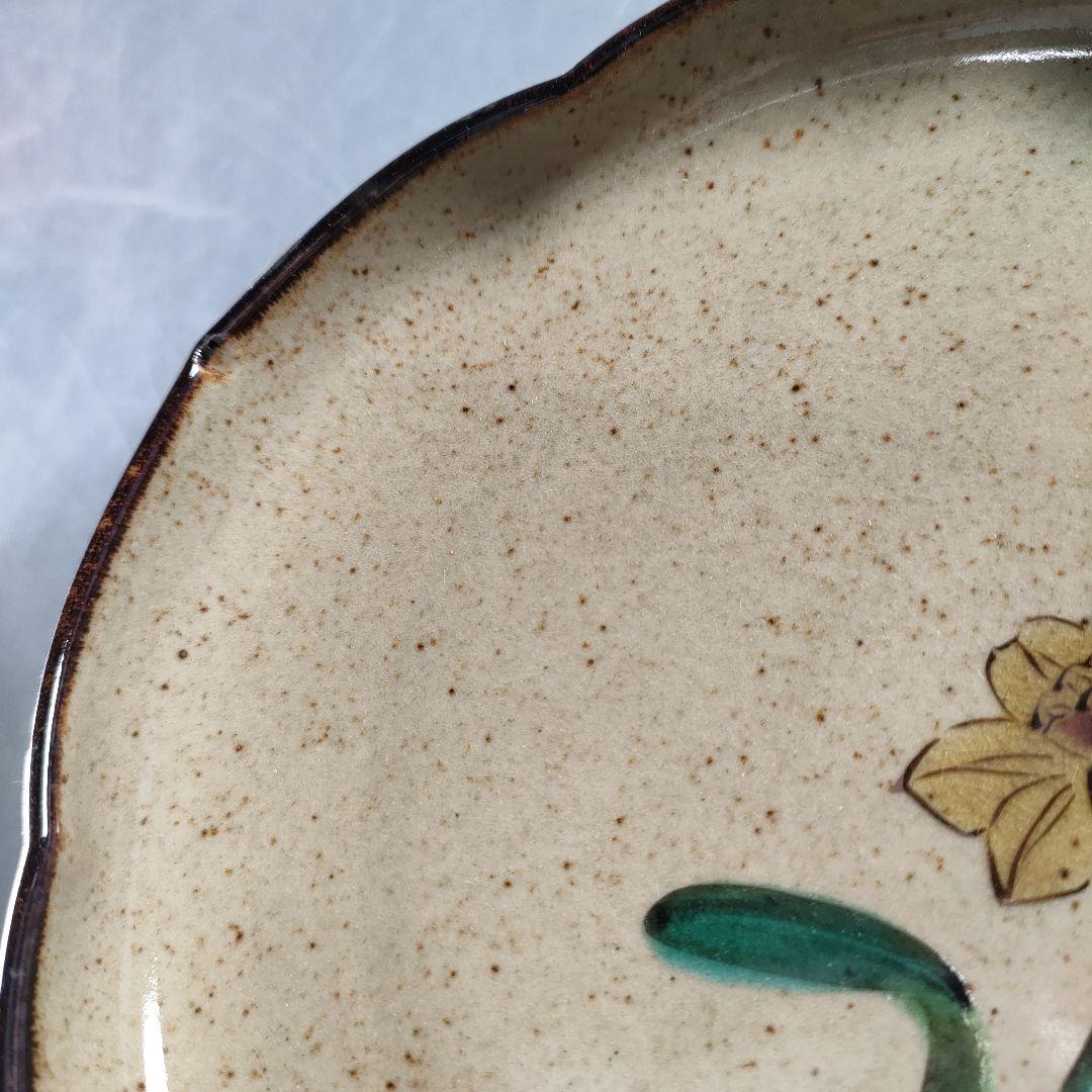 A907-3/勲 造/花草文銘々皿5客/小鉢/向付/絵変わり/飾皿/