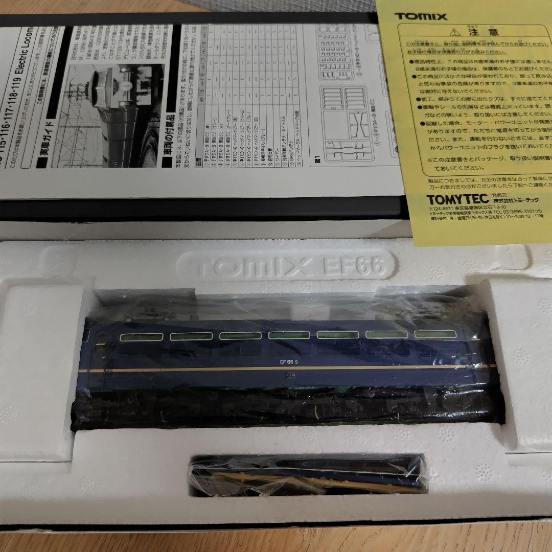 HOゲージ　TOMIX　EF66　ひさしなし　ジャンク