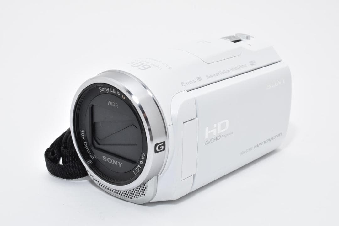 美品 ソニー　SONY HDR-CX680 ホワイト 1426