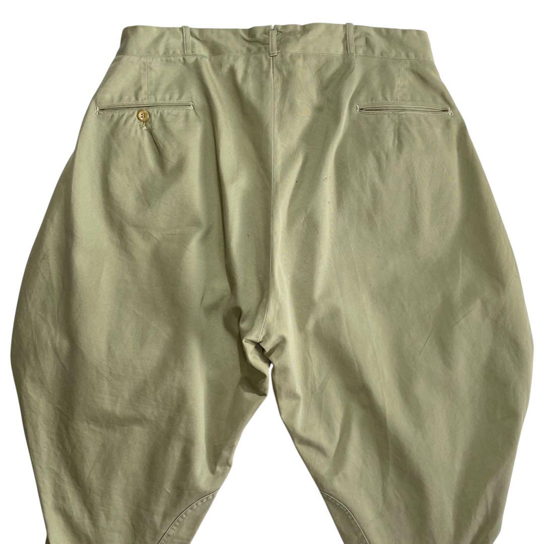 50s 60s USA製 チノ ジョッパーズパンツ ベージュ カーキ
