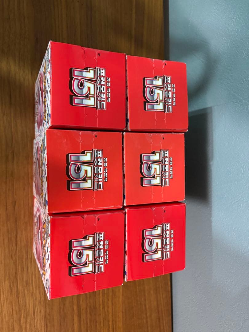 ☆韓国限定☆ポケモンカードゲーム 151 6BOX 未開封