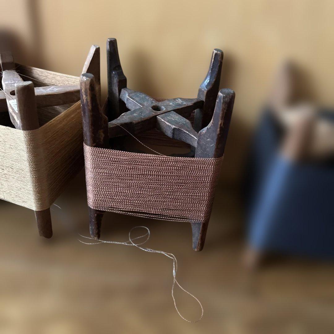 ガルバドスまとめ割引 アンティーク　糸巻き6個　糸枠　8個　メルカリ便発送