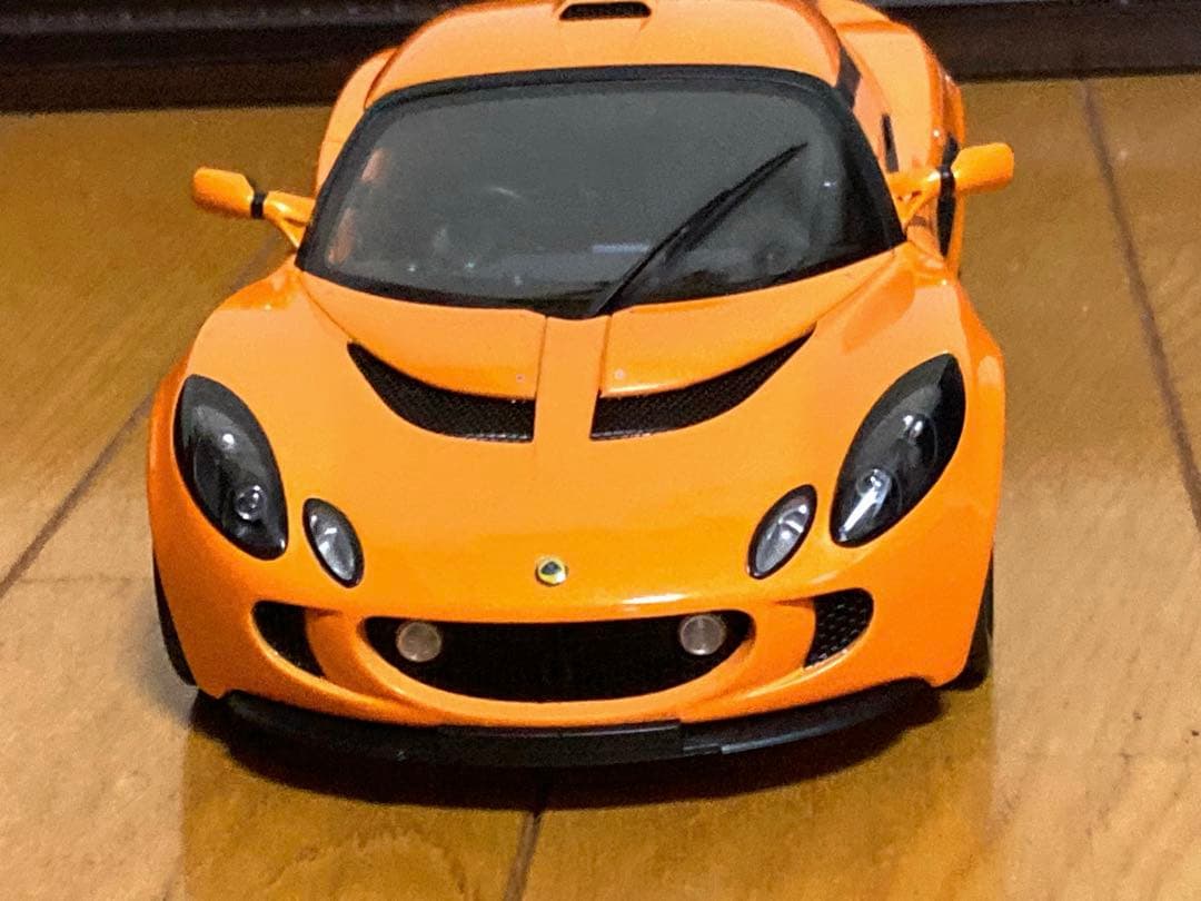 超希少　絶盤品　Lotus Exige オレンジ ミニカー