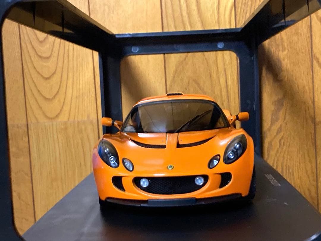 超希少　絶盤品　Lotus Exige オレンジ ミニカー