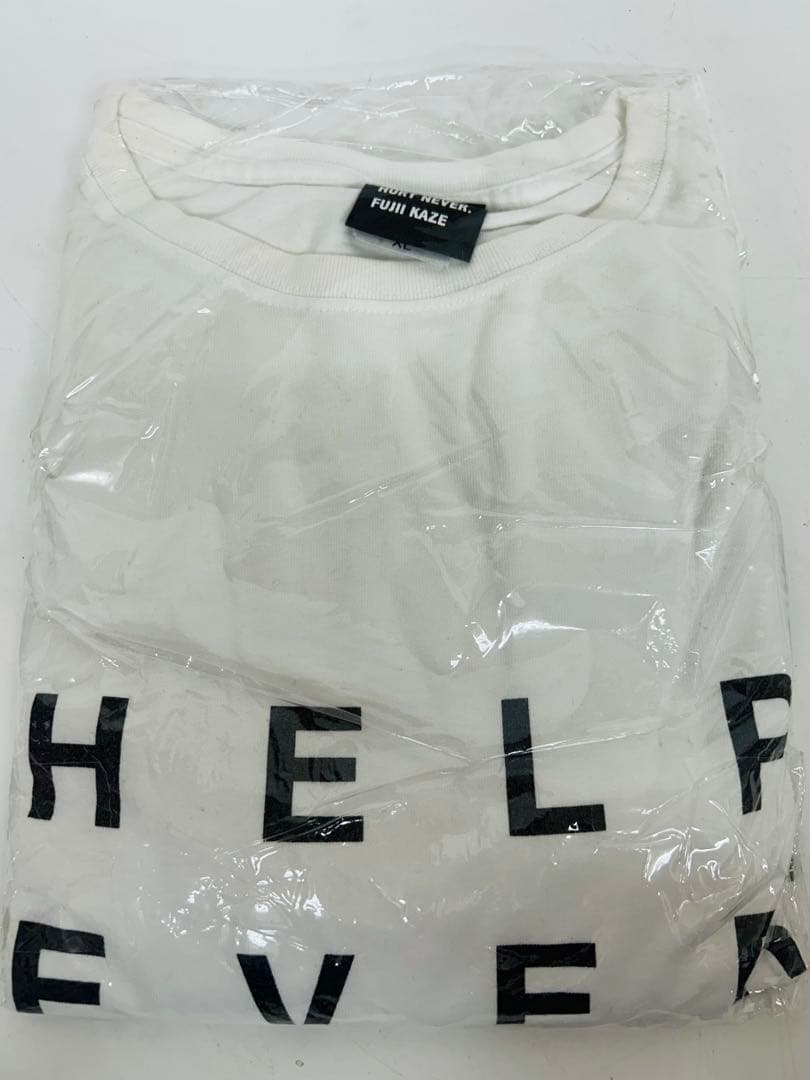【未使用】藤井風XL Tシャツ HELP NEVER HURT NEVER